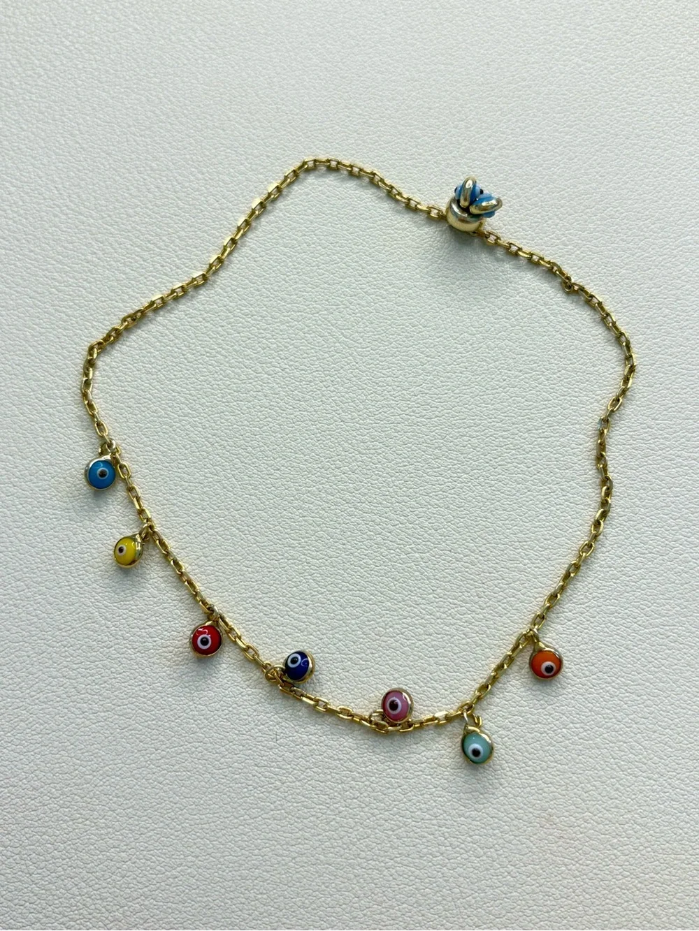 Evil eye charm bracelet